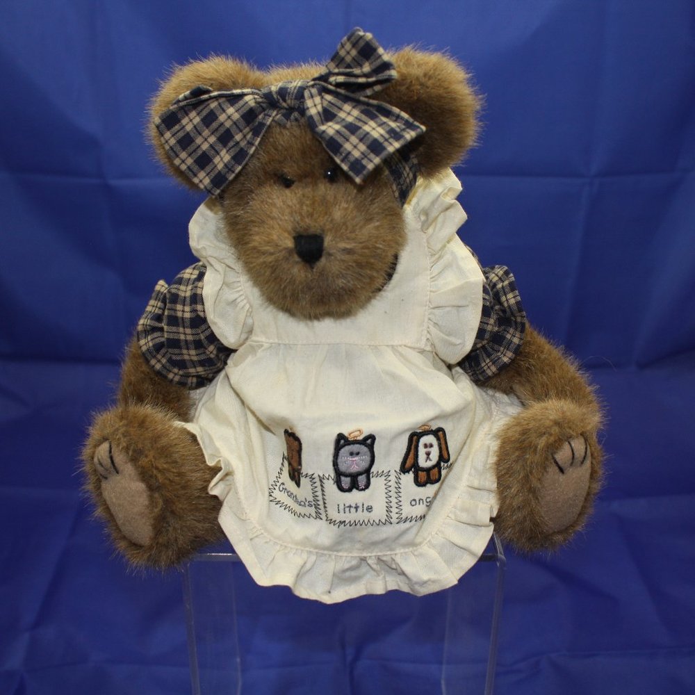 NWT Boyds Bears 12” Plush Teddy Bear Cheryl S. Grammykins #912664 Cats Dogs